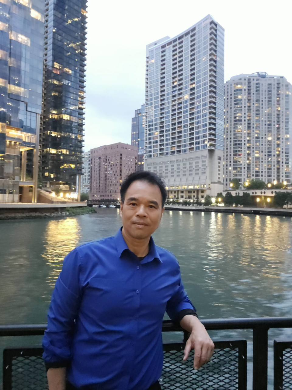A riverside moment